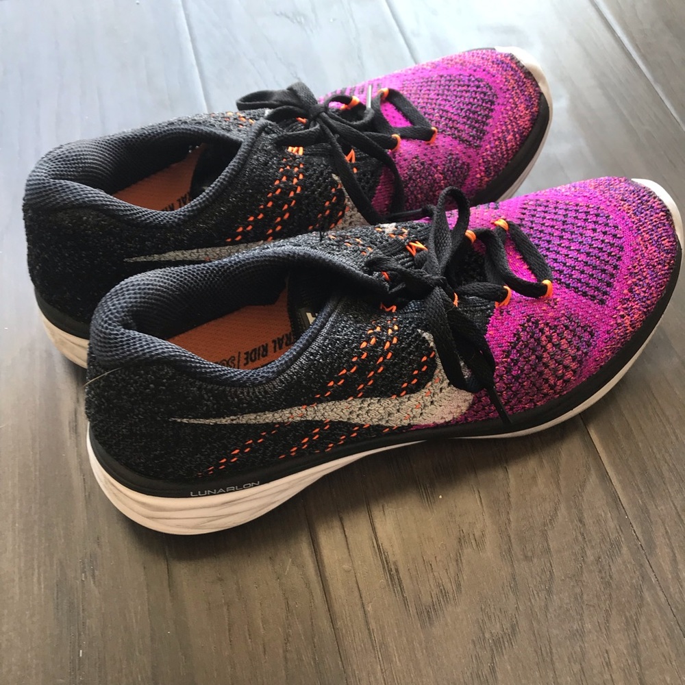 Pink Nike Running Shoes